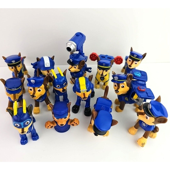 LOT of Small Toys Paw Patrol Action Pack Pup Figure Mixed Transforming Lot of 13 - Picture 2 of 8